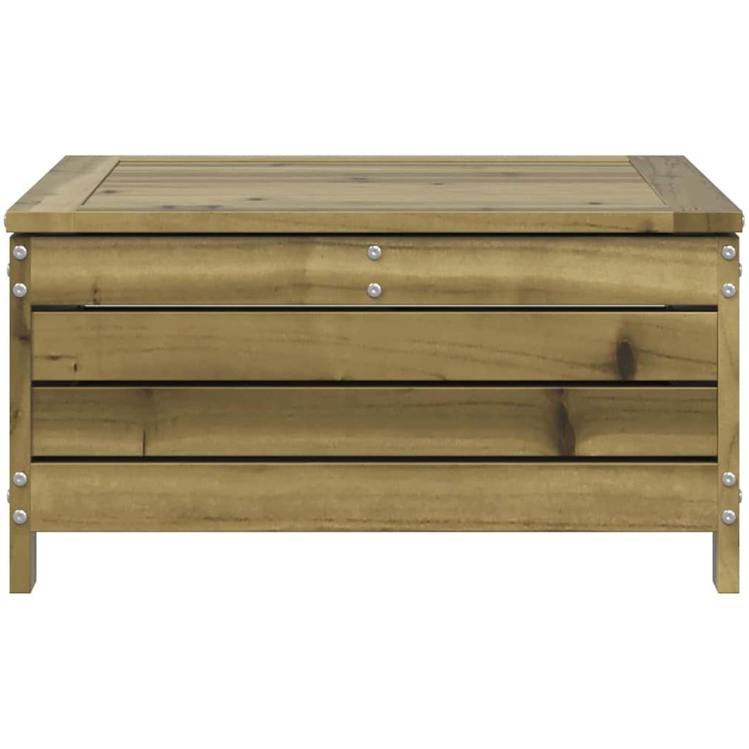 Trädgårdspall 62x63,5x32 cm impregnerad furu vidaXL – bild 4