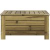 Trädgårdspall 62x63,5x32 cm impregnerad furu vidaXL – miniatyr 5