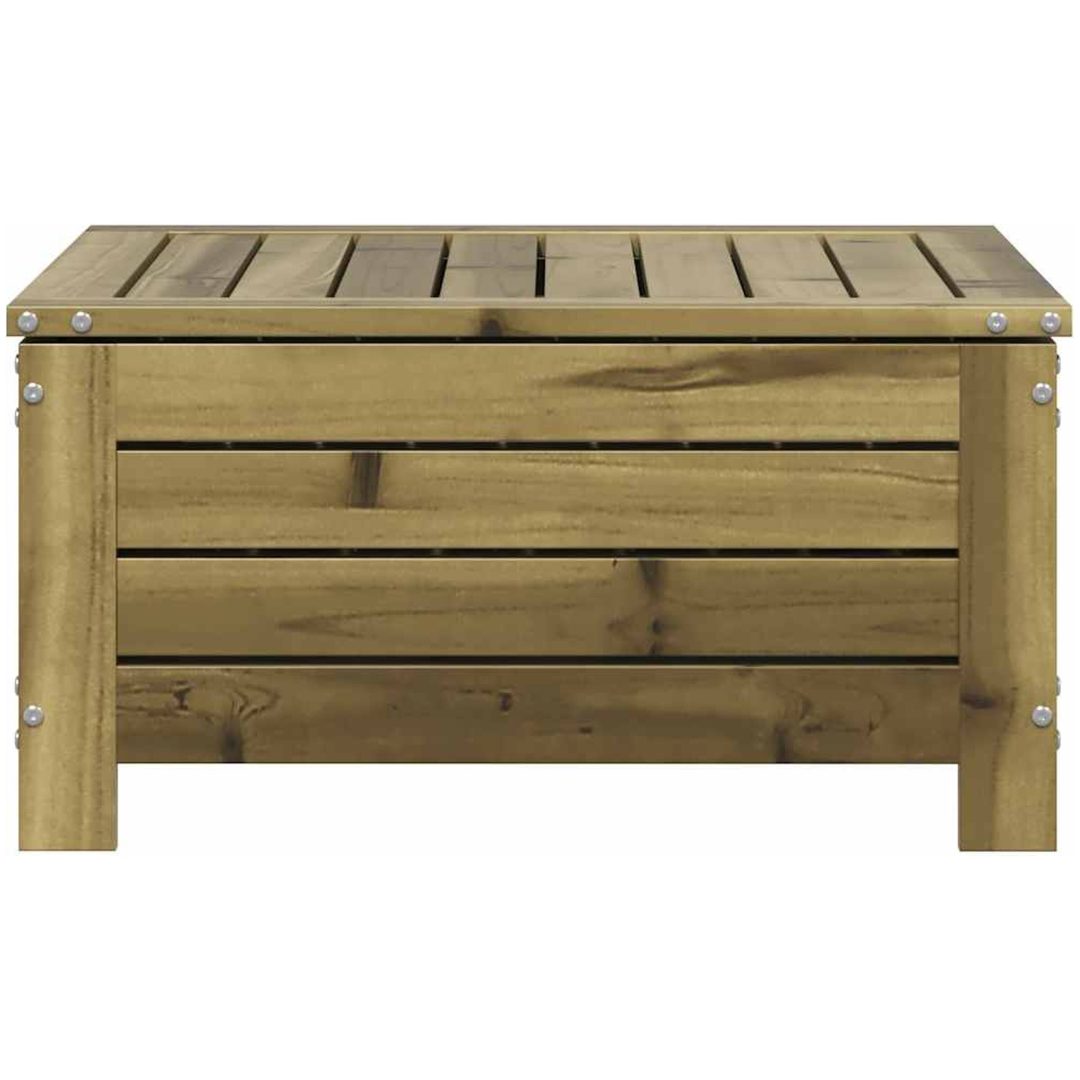 Trädgårdspall 62x63,5x32 cm impregnerad furu vidaXL – bild 5
