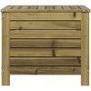 Trädgårdspall 62x63,5x53,5 cm impregnerad furu vidaXL – miniatyr 5