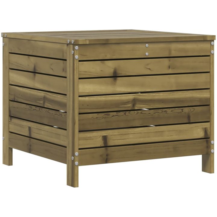 Trädgårdspall 62x63,5x53,5 cm impregnerad furu vidaXL – bild 6