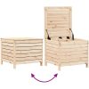 Trädgårdspall 62x63,5x53,5 cm massiv furu vidaXL – miniatyr 7