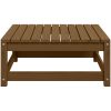 Trädgårdspall 70x70x30 cm honungsbrun massiv furu vidaXL – miniatyr 5