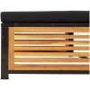 Trädgårdspall med dyna 68x68x30 cm massivt akaciaträ vidaXL – miniatyr 8