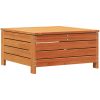 Trädgårdspall vaxbrun 62x63,5x32 cm massiv furu vidaXL – miniatyr 2