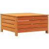 Trädgårdspall vaxbrun 62x63,5x32 cm massiv furu vidaXL – miniatyr 6