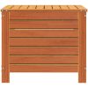 Trädgårdspall vaxbrun 62x63,5x53,5 cm massiv furu vidaXL – miniatyr 5