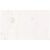 Trädgårdspall vit 62x63,5x32 cm massiv furu vidaXL – miniatyr 9