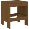 Trädgårdspallar 2 st honungsbrun massiv furu vidaXL 40 x 36 x 45 cm – miniatyr 3