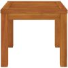 Trädgårdspallar med dynor 2 st 40x40x42 cm massivt akaciaträ vidaXL – miniatyr 5
