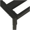 Trädgårdspallar med grå dynor 2 st 60x60x35 cm stål vidaXL – miniatyr 6