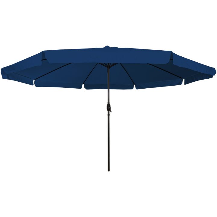 Trädgårdsparasol ø395x245 cm Azure Blå vidaXL Large – bild 3