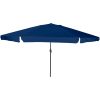 Trädgårdsparasol ø395x245 cm Azure Blå vidaXL Large – miniatyr 1