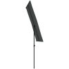 Trädgårdsparasoll med aluminiumstång antracit vidaXL 180 x 110 cm – miniatyr 5