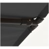 Trädgårdsparasoll med aluminiumstång antracit vidaXL 180 x 110 cm – miniatyr 9