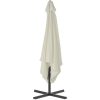 Trädgårdsparasoll med stålstång 250x250 cm sand vidaXL – miniatyr 5
