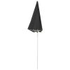 Trädgårdsparasoll med stålstång antracit 180 cm vidaXL 180 cm – miniatyr 3