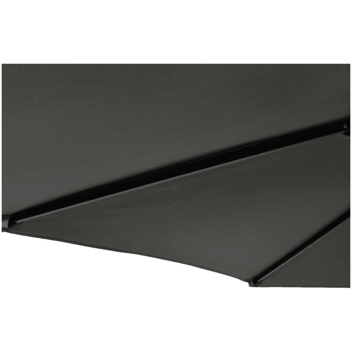 Trädgårdsparasoll med stålstång antracit 225x225x212 cm vidaXL – bild 8