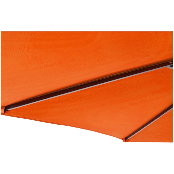 Trädgårdsparasoll med stålstång terrakotta 225x225x212 cm vidaXL – bild 8