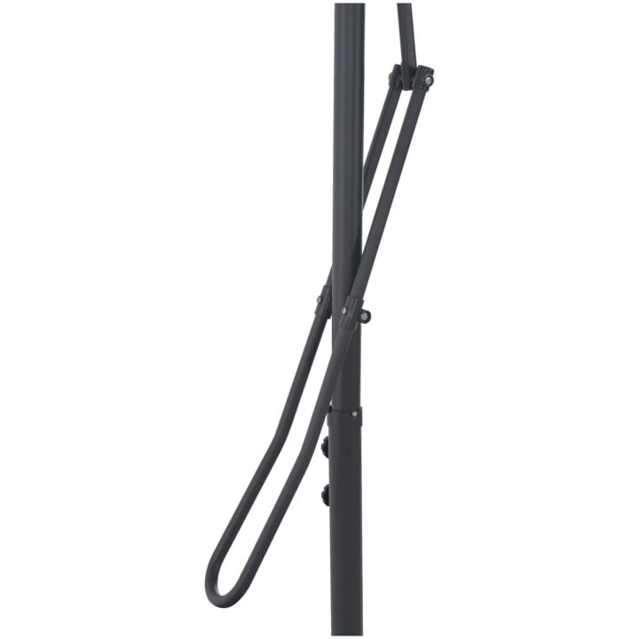 Trädgårdsparasoll med stålstång vinröd 250x250x230 cm vidaXL – bild 5
