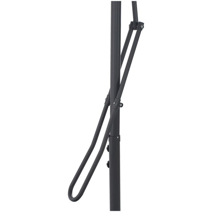 Trädgårdsparasoll med stålstång vinröd 300x230 cm vidaXL – bild 5