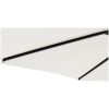 Trädgårdsparasoll med stålstång vit 225x225x212 cm vidaXL – miniatyr 8