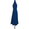 Trädgårdspaviljong med LED-lampor ø395x245 cm Azurblå vidaXL Large – miniatyr 2