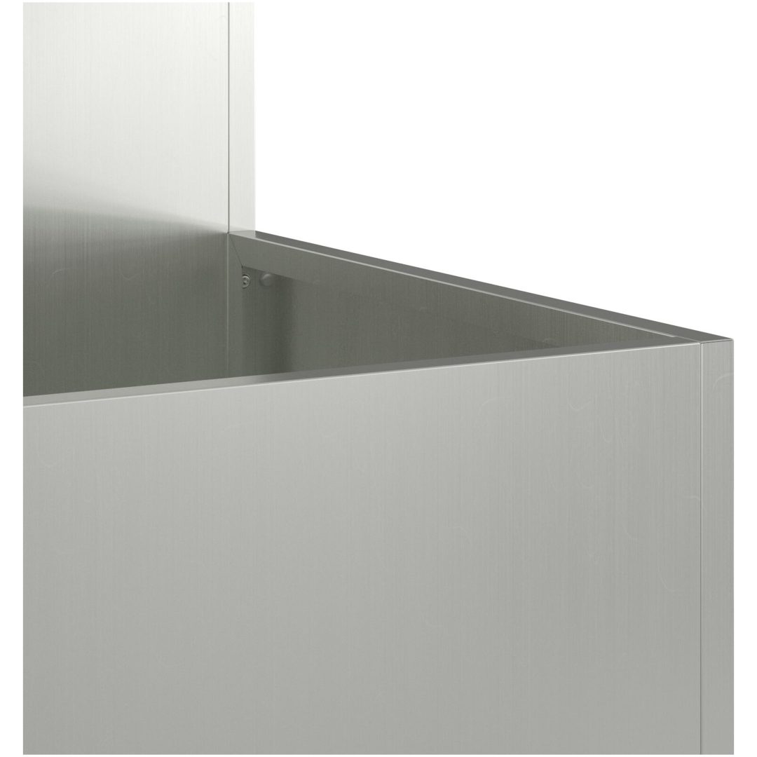 Trädgårdsplanta Galvaniserat Stål vidaXL 80 x 80 x 48 cm – bild 9