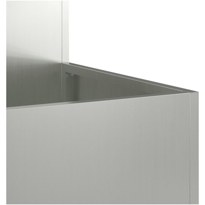 Trädgårdsplanta Galvaniserat Stål vidaXL 80 x 80 x 48 cm – bild 9
