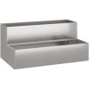Trädgårdsplanterare 2-Tier 100x60x45 cm Väderbeständigt Stål vidaXL Medium – miniatyr 5