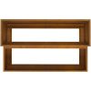 Trädgårdsplanterare 2-Tier 100x60x45 cm Väderbeständigt Stål vidaXL Medium – miniatyr 9