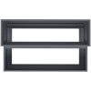 Trädgårdsplanterare 2-Tier Antracit Stål vidaXL 100 x 60 x 45 cm – miniatyr 8