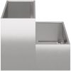 Trädgårdsplanterare 2-Tier Rostfritt Stål vidaXL 100 x 60 x 45 cm – miniatyr 7