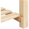 Trädgårdsplanterare med Galler 71x37x76 cm Massivt Trä Tall vidaXL 71 x 37 x 76,5 cm – miniatyr 9
