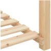 Trädgårdsplanterare med hyllor 111x37x76 cm Massivt Furu vidaXL 111 x 37 x 76,5 cm – miniatyr 9