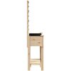 Trädgårdsplanterare med spaljé och hylla 71x37x152 cm Massivt Furu vidaXL 71 x 38 x 152 cm – miniatyr 6