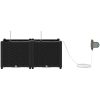 Trädgårdsplanterare med Vattensystem 2 st Svart vidaXL 80 x 40 x 37.5 cm – miniatyr 6