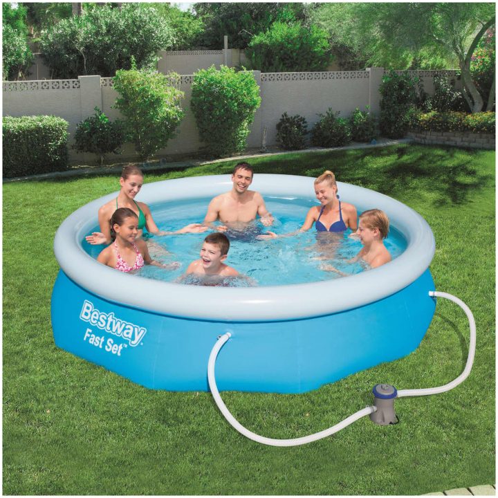 Trädgårdspool Fast Set 305x76 cm 57270 Bestway 305 x 76 cm – bild 5