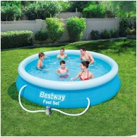 Trädgårdspool Fast Set 57274 Bestway