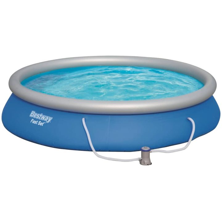 Trädgårdspool Fast Set 57313 Bestway 457 x 84 cm – bild 2