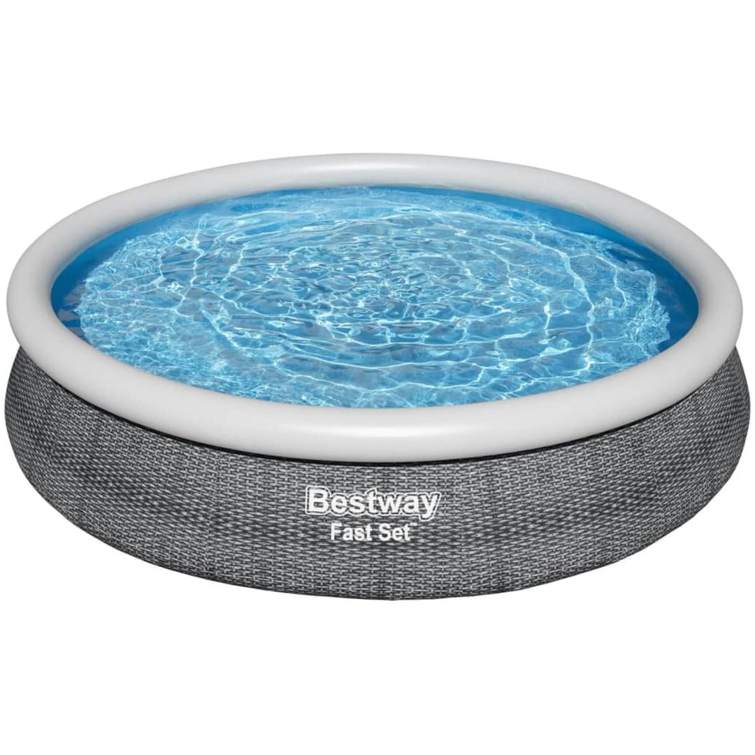 Trädgårdspool rund 366x76 cm Bestway – bild 3