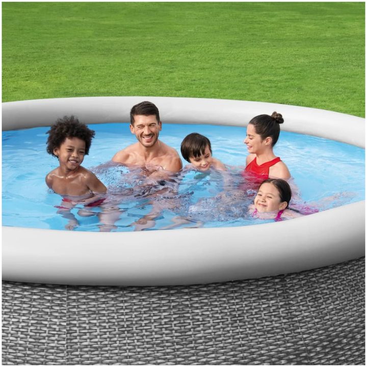 Trädgårdspool rund 366x76 cm Bestway – bild 5