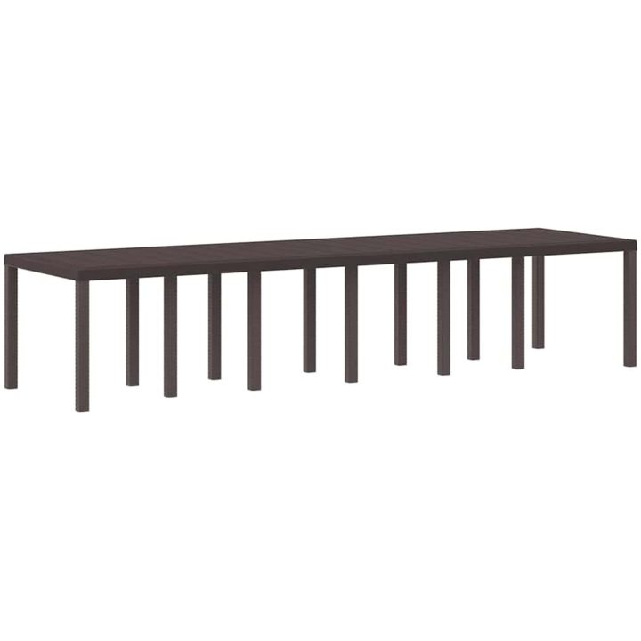 Trädgårdsset 13 pcs Brun Plast vidaXL 12 - Sits – bild 4