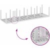 Trädgårdsset 13 pcs Vit Rotting vidaXL Stor – miniatyr 8