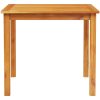 Trädgårdsset 5 pcs Naturligt trä vidaXL 85 x 85 x 75 cm – miniatyr 8