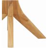 Trädgårdssidan Bord Massivt Teak vidaXL ⌀40 x 41 cm – miniatyr 7