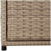 Trädgårdsskåp beige konstrotting vidaXL 55 x 59 x 69 cm – miniatyr 8