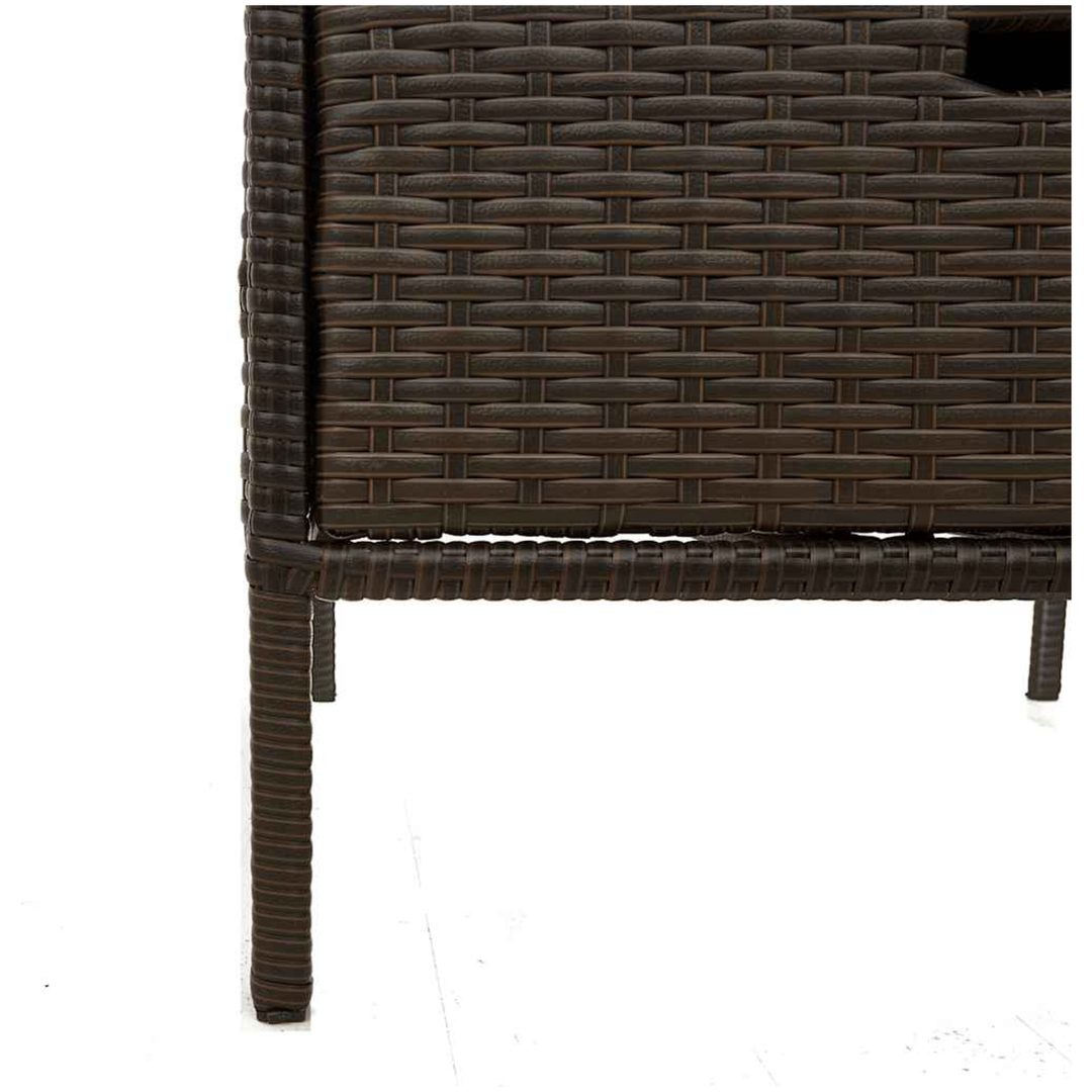 Trädgårdsskåp brun konstrotting vidaXL 55 x 59 x 80 cm – bild 8