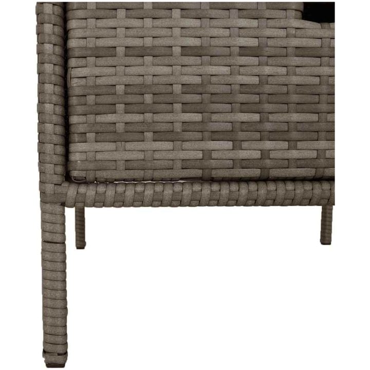 Trädgårdsskåp grå konstrotting vidaXL 55 x 59 x 80 cm – bild 8