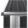 Trädgårdsskjul antracit 180,5x97x209,5 cm galvaniserat stål vidaXL – miniatyr 5